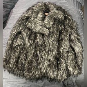 Michael Kors Faux Fur Jacket